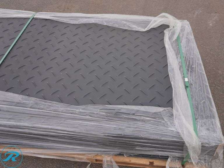 (15) New IR IRGPM Ground Protection Mats, 4' x 8' x 0.5" Thickness - Roller Auctions