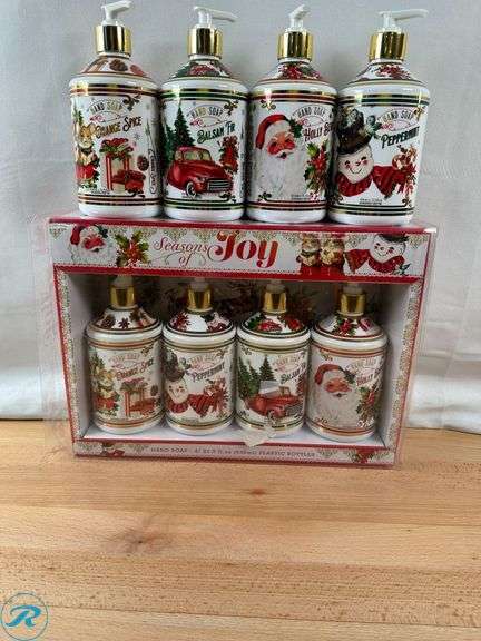 (2) Home&Body Seasons of Joy Liquid Hand Wash 4 x 636ml - New (1) No Box