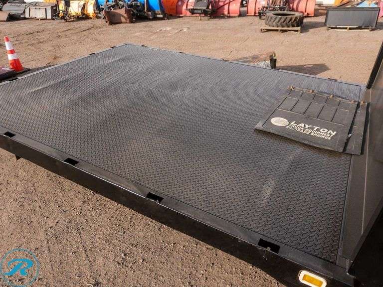 Knapheide Steel Flatbed Deck, 10' Long x 8' Wide - Roller Auctions