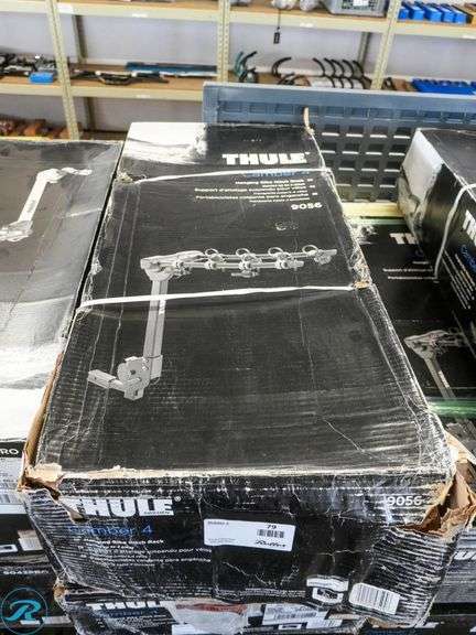 Thule Camber 4 Hanging Hitch Mounted 4-Bike Rack - Roller Auctions
