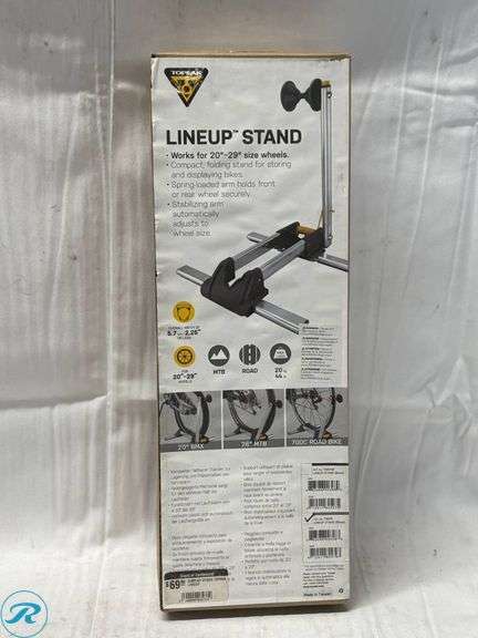 (2) Topeak Lineup Stands - Roller Auctions