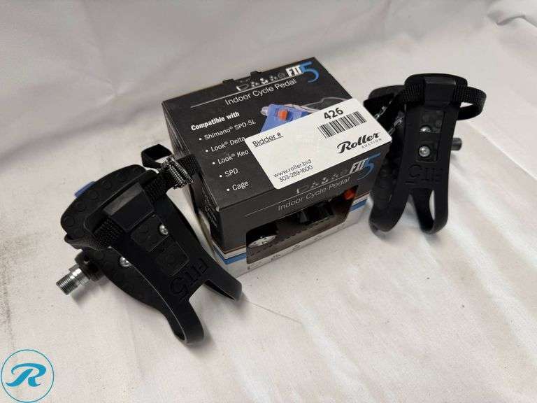 FIT5 Indoor Cycle Pedals - Roller Auctions