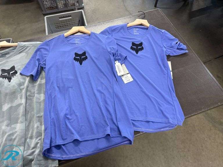 (4) Fox Ranger Women’s Jerseys, Size M - Roller Auctions