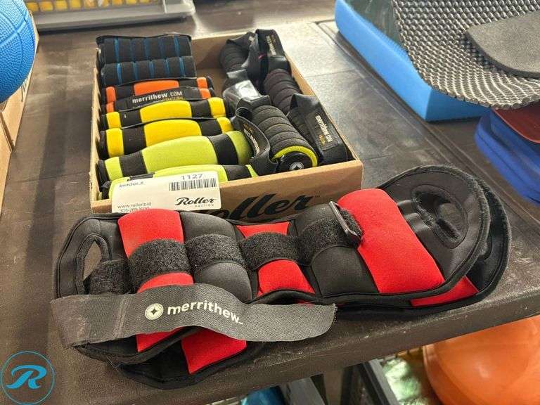 Merrithew Weighted Fitness Accessories Including Wrist and Ankle Weights - Roller Auctions