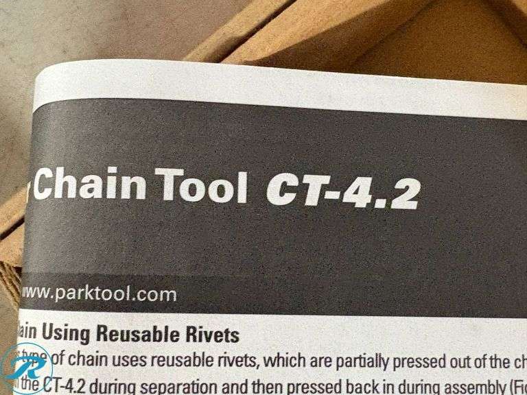 Park Tool CT-4.2 Master Chain Tool - Roller Auctions
