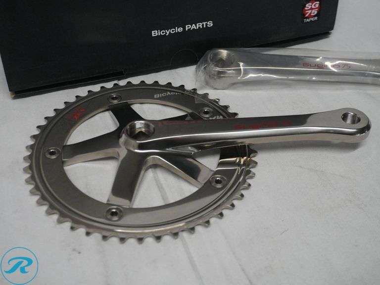 Sugino Super Zen 144 Track Racing Crankset with 46T Chainring - Roller Auctions