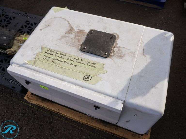 Cummins 7 KW. Generator, Onan Gas Engine, 1-Phase, Approximately 5000 Hours, Heavy Carbon Buildup - Roller Auctions