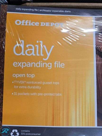 Office and Desk Supplies Including Stationery, Punch Tool, Trays, and Miscellaneous Items - Roller Auctions