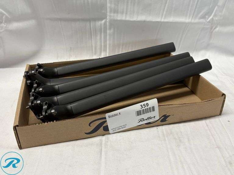 (5) Black Aluminum Bicycle Seatposts - Roller Auctions