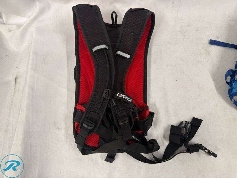 CamelBak XLP Hydration Backpack, Mini M.U.L.E. 50oz Hydration Pack, and Crux 1.5L Reservoir - Roller Auctions