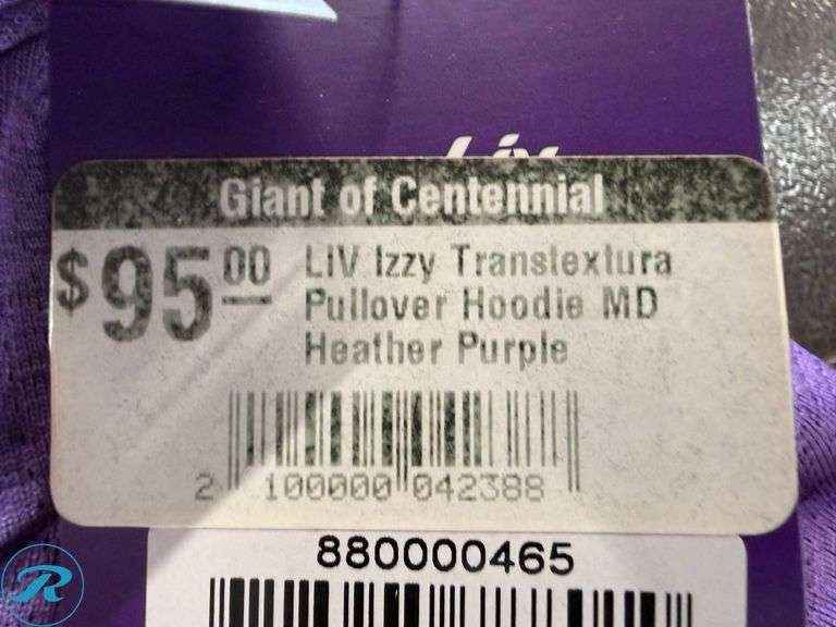 (2) Liv Izzy Women’s Hoodies, Size M - Roller Auctions