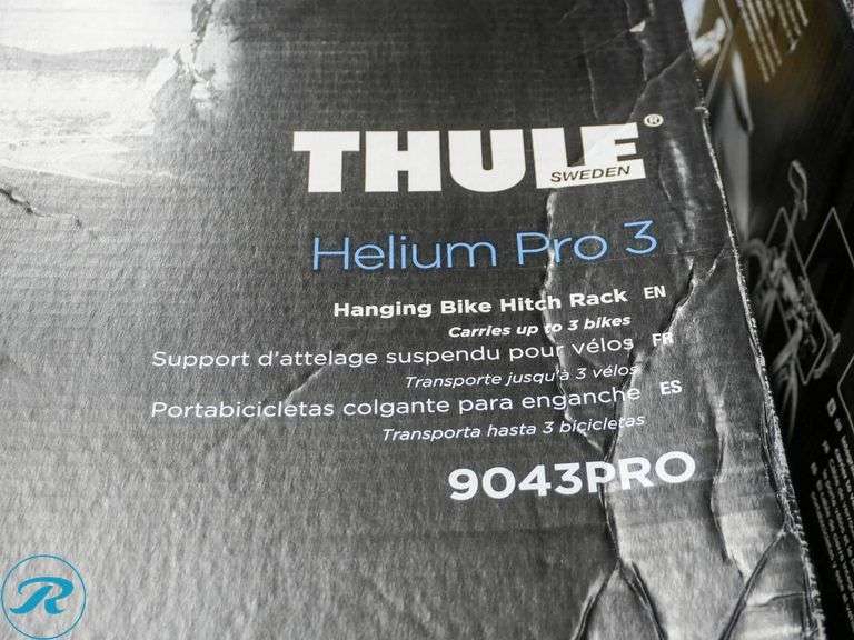 Thule Helium Pro 3 Hanging Hitch Mounted 3-Bike Rack - Roller Auctions