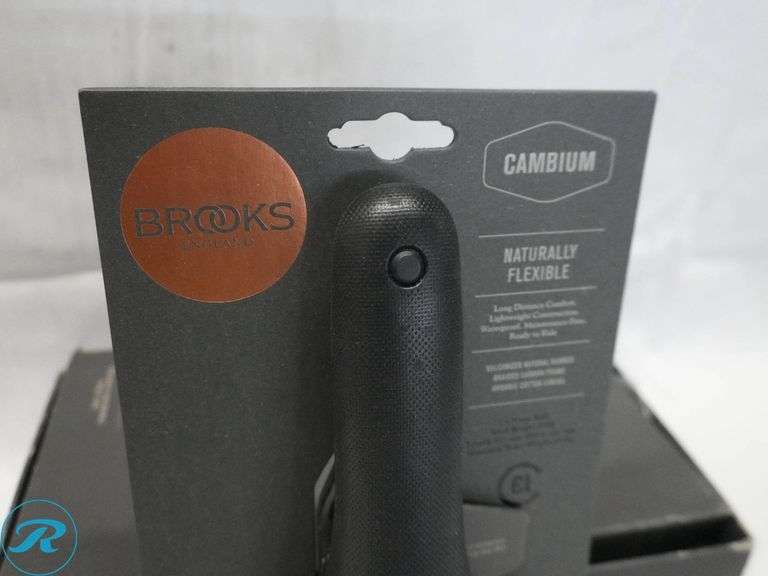 Brooks Cambium C13 Bike Saddle, Black, 132mm - Roller Auctions