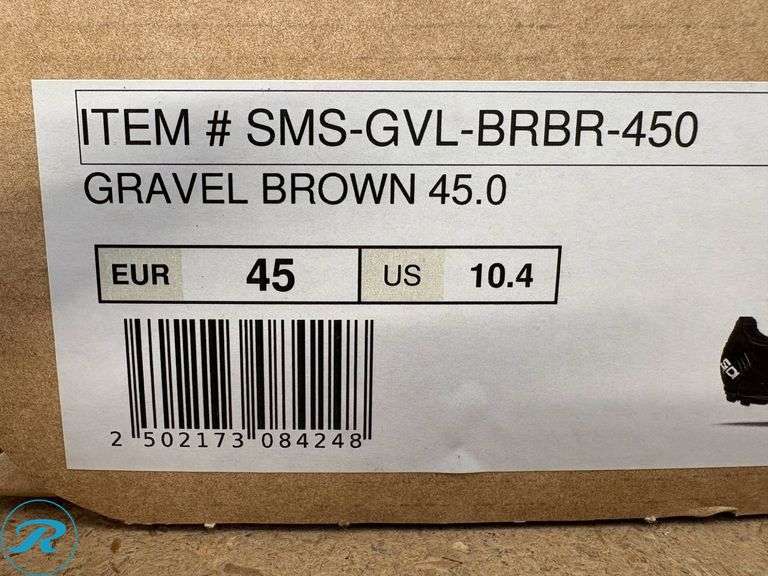 SIDI Gravel Brown MTB Cycling Shoes, Size 45 EU (US 10.4) - Roller Auctions