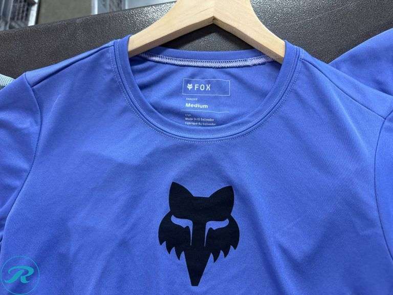 (4) Fox Ranger Women’s Jerseys, Size M - Roller Auctions