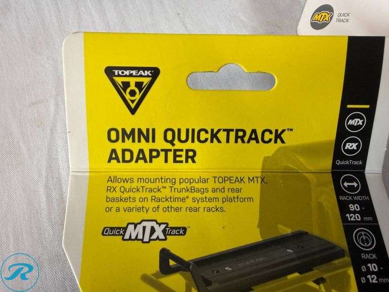 Topeak MTX Trunk DryBag with Omni QuickTrack Adapter - Roller Auctions