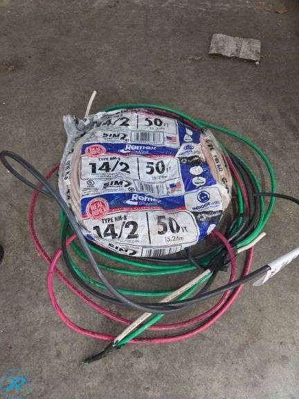 Romex SIMpull Type NM-B 14/2 Indoor Electrical Cable, 50 ft - Roller Auctions