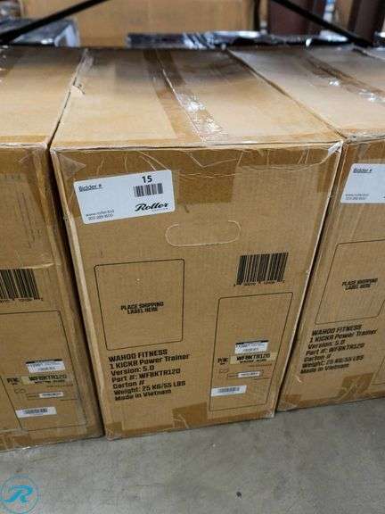 Wahoo KICKR Smart Power Trainer - Roller Auctions