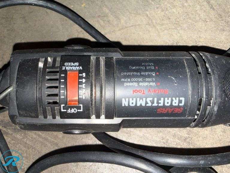 Bosch ROS20VS Orbital Sander, Craftsman 572.610031 Rotary Tool, Sears Best 7 1/4-In. Circular Saw - Roller Auctions