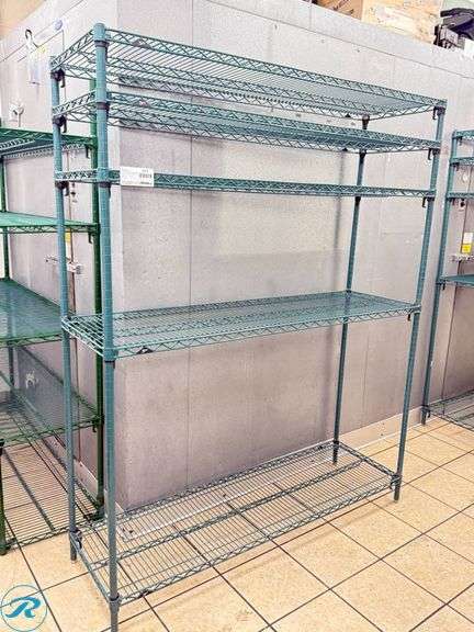 Metro Super Adjustable Epoxy Coated Wire Rack, 18in x 60in x 74in