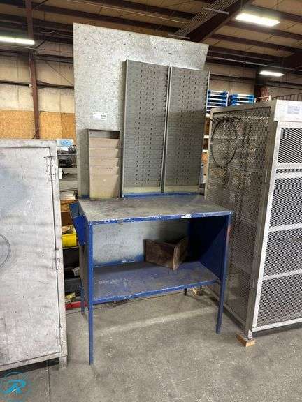 Metal Workbench, 40” x 24”