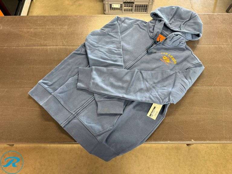 Fox At Bay Men’s Zip Hoodie, Size L - Roller Auctions