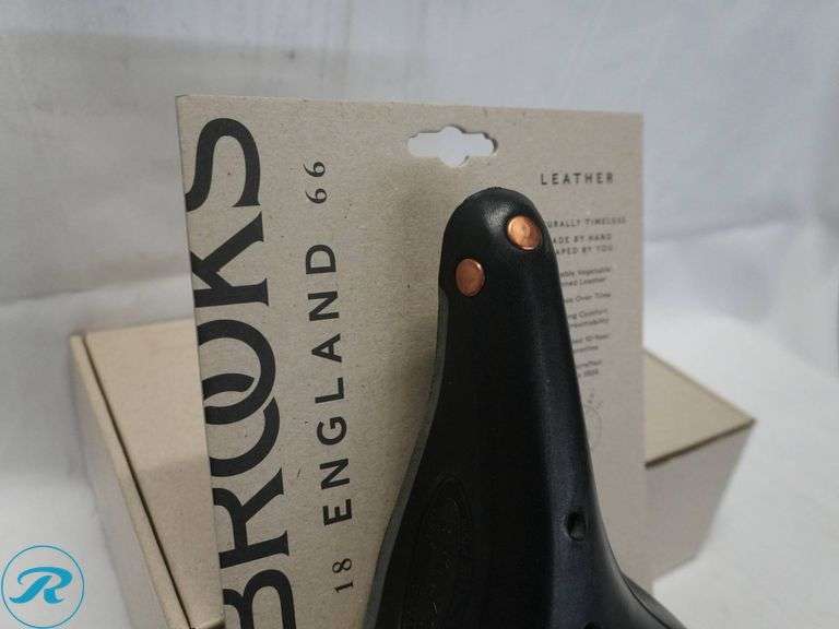 Brooks Flyer Special Leather Bicycle Saddle, Black - Roller Auctions