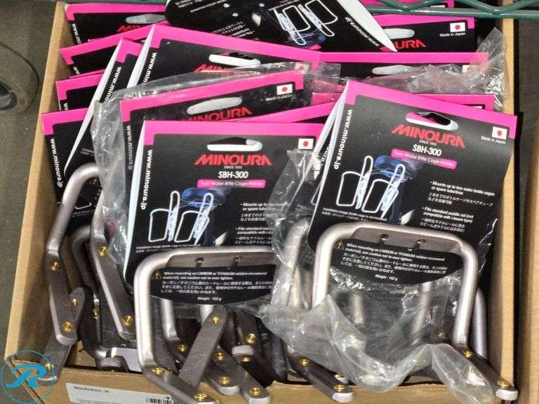 (2) Boxes of Minoura SBH-300 Saddle Bottle Cages - Roller Auctions
