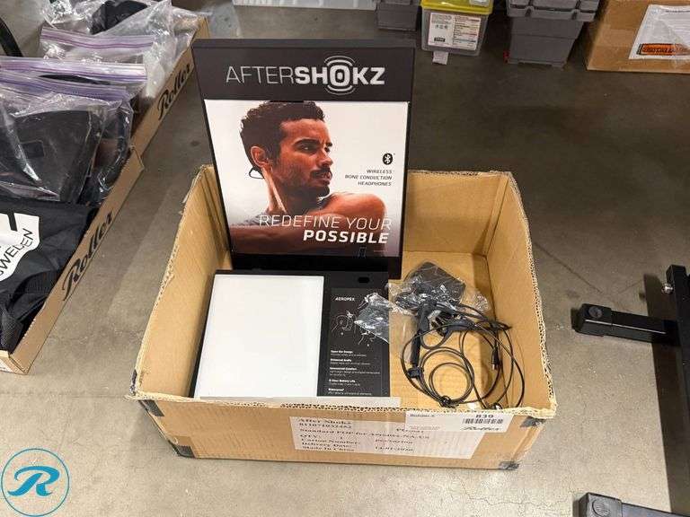 Aftershokz Aeropex Wireless Bone Conduction Headphones - Roller Auctions