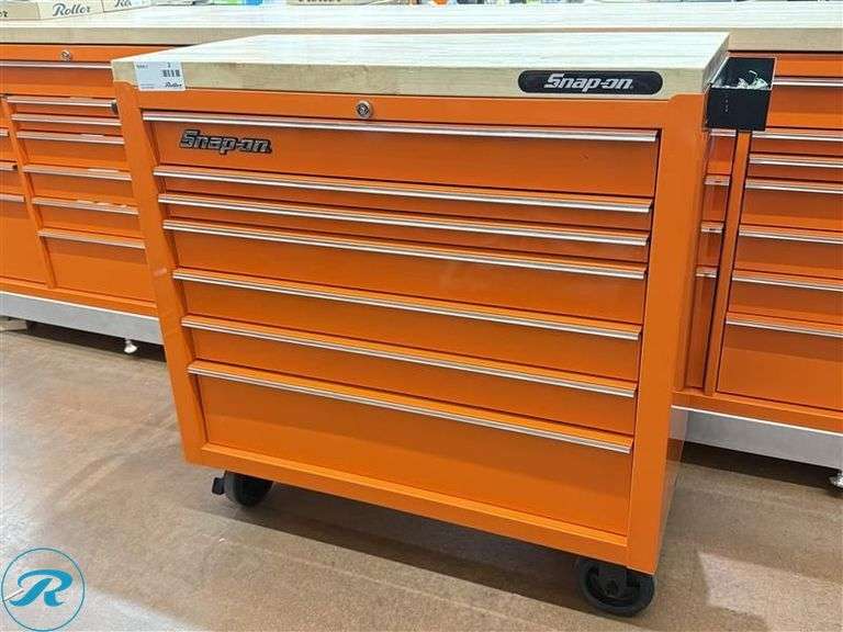 Snap-on KRA4107FPJK 7-Drawer Worktop Tool Chest on Casters, 40″ (No Key)