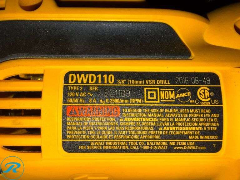 Makita HP2050 Drill, Snap-On 1/2″ Drill, DeWalt DWD110 Drill with Accessories - Roller Auctions