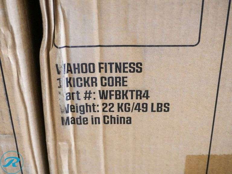 Wahoo KICKR Core Smart Bike Trainer - Roller Auctions