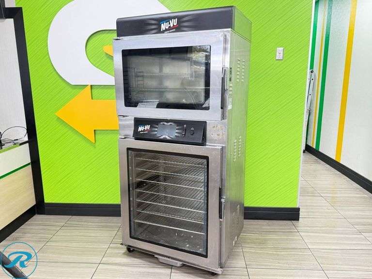 Nu-Vu NVT-3/9 Proofer/Convection Oven with Casters, 3ph