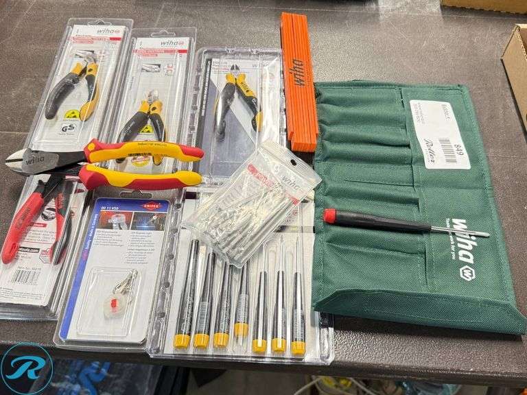 Wiha Precision Tools, Knipex Pliers, and Accessories - Roller Auctions