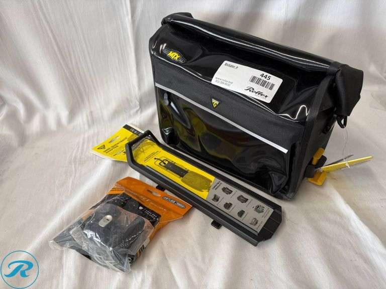 Topeak MTX Trunk DryBag with Omni QuickTrack Adapter and Ortlieb Handlebar Mounting Set - Roller Auctions