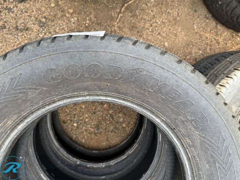 (3) 2018 Goodyear Eagle Enforcer All Weather 265/60R17 Tires - Roller Auctions