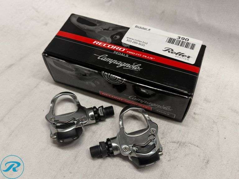 Campagnolo Record Pro-Fit Plus Pedal Set - Roller Auctions