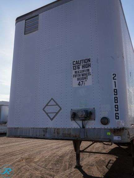 1998 Pine T/A Van Trailer - Roller Auctions