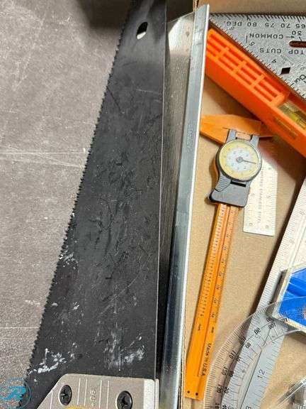Measuring Tools and Hand Saw - Roller Auctions