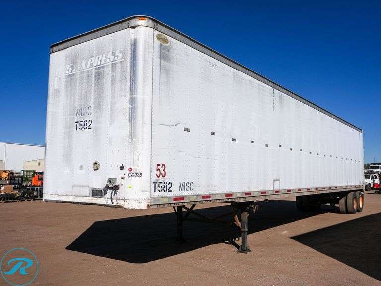 1993 Dorsey T/A Van Trailer - Roller Auctions