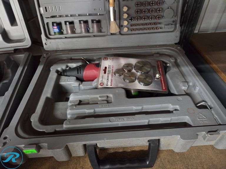 RotoZip REB01 Type 2 Rotary Tool Kit with Accessories in Hard Case ...