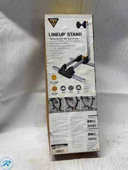 (2) Topeak Lineup Stands - Roller Auctions