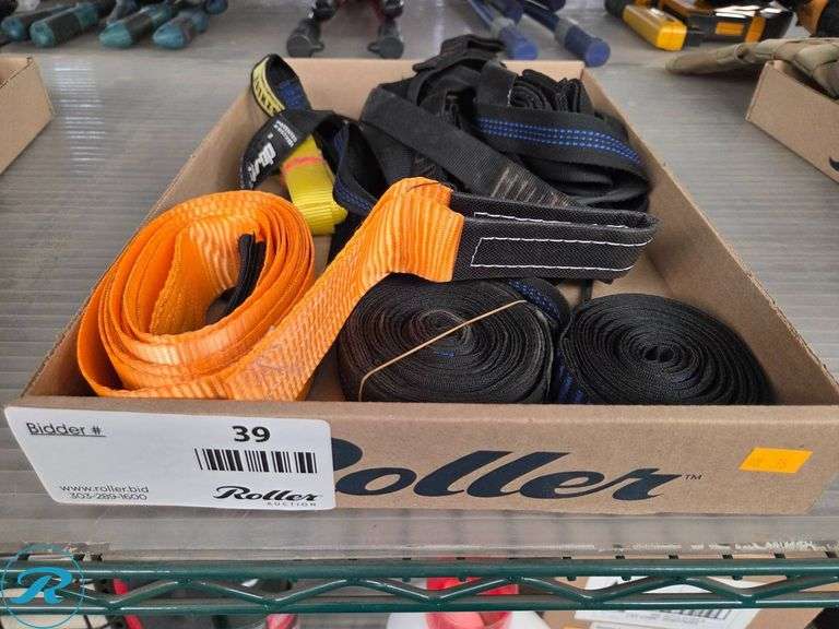 Recovery and Tie-Down Straps - Roller Auctions