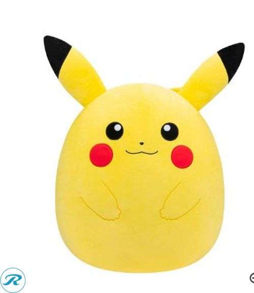 Squishmallows:  Kellytoy 2023 Dandii The Koi Fish 7.5"- Used; Squishmallows: 24" Pikachu- Used - Roller Auctions