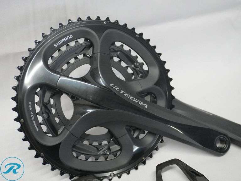 Shimano Ultegra FC-6750 Crankset with PD-R8000 Pedals - Roller Auctions