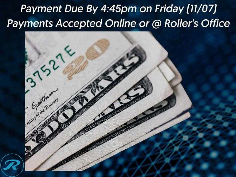 Payment Terms - Roller Auctions