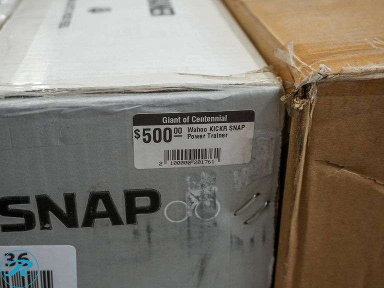 Wahoo KICKR SNAP Smart Bike Trainer - Roller Auctions