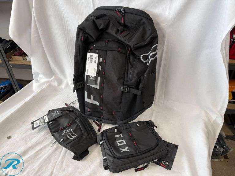 Fox Transition Backpack, Hip Pack Slim, and Hip Pack - Roller Auctions