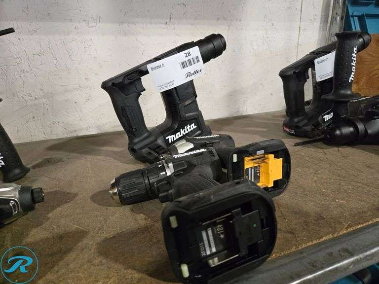 (3) Makita 18V Drills