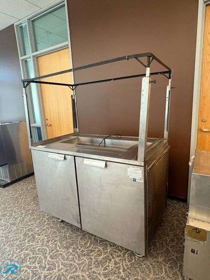 Delfield Model UC4048 Refrigerated Sandwich Prep with Casters